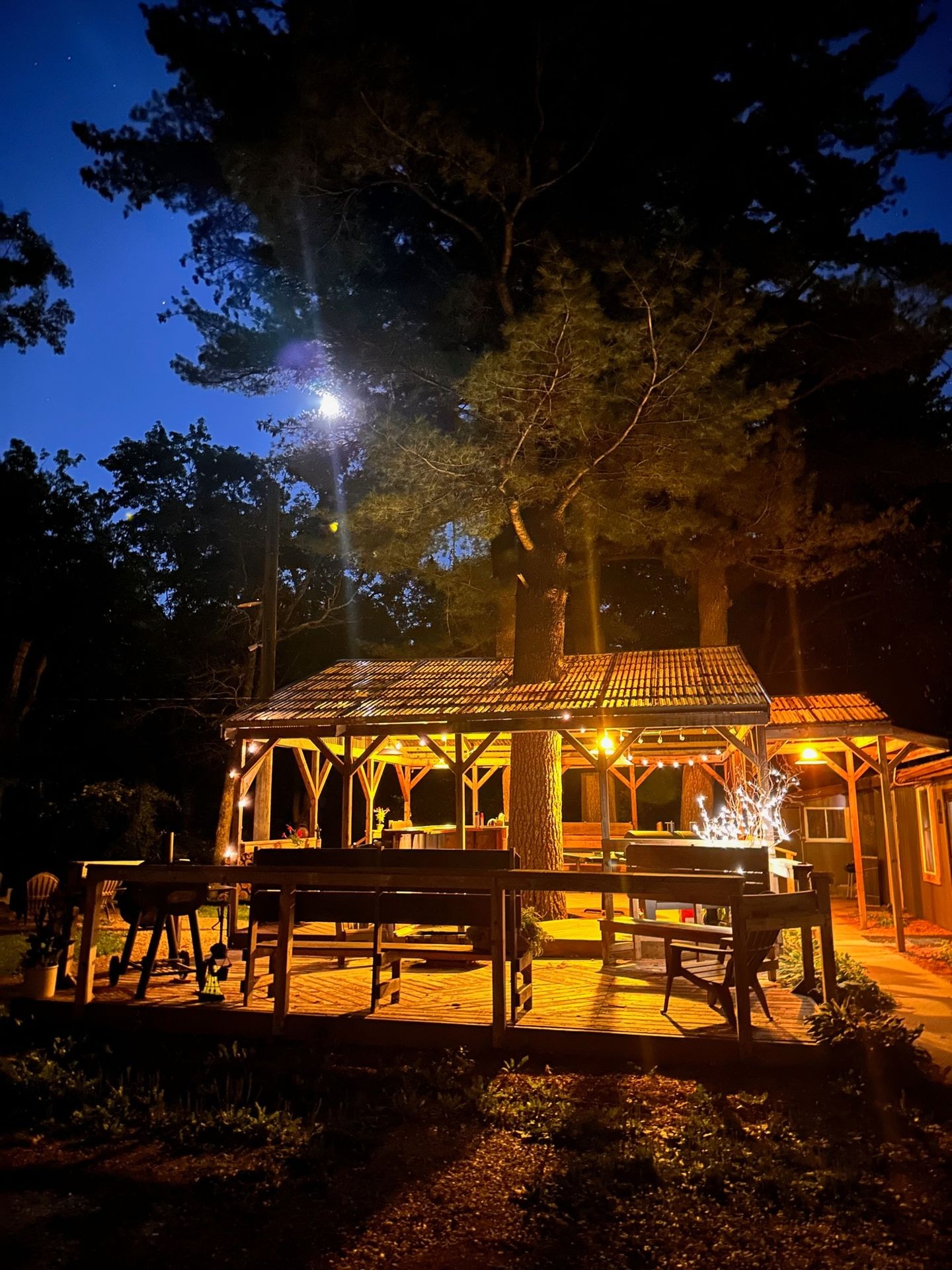 Covered Patio Area